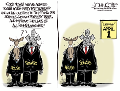 PENNSYLVANIA APRIL FOOLS LEGISLATURE by John Cole
