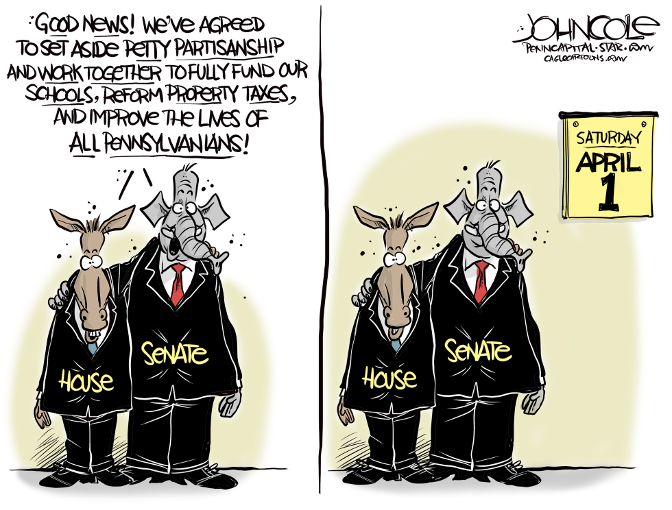 PENNSYLVANIA April Fools legislature
