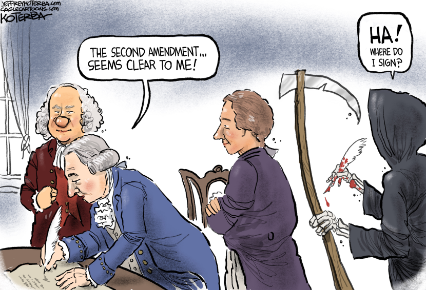 Second Amendment's Unwanted Signer