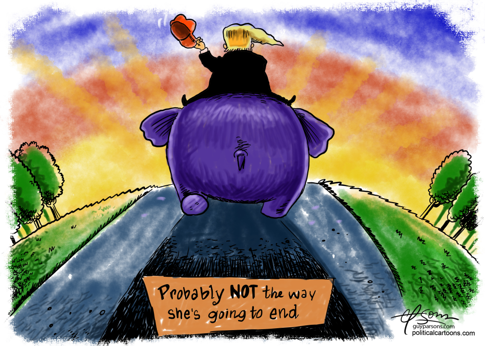 Trump Leaving