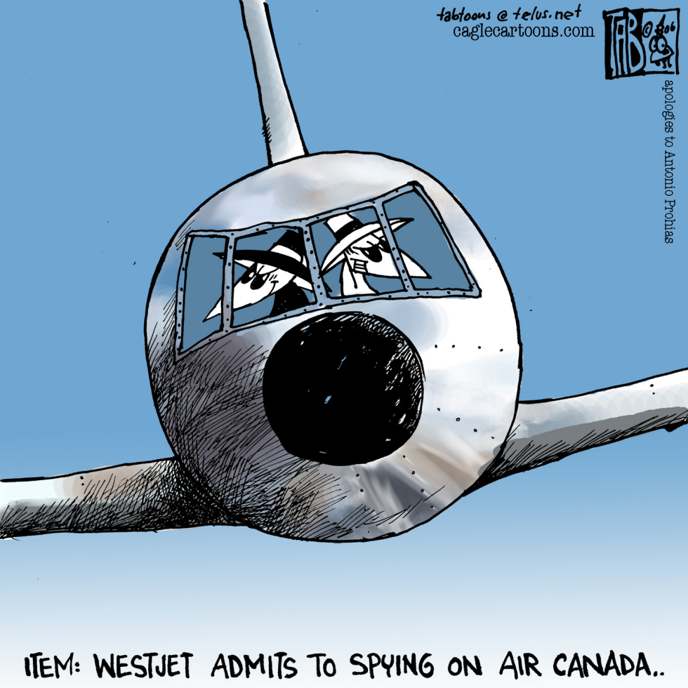 CANADA Westjet Spies COLOUR