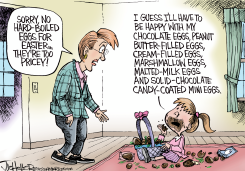 EASTER EGGS by Joe Heller