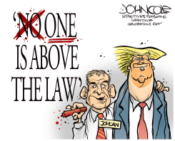 JORDAN AND TRUMP INDICTMENTS by John Cole