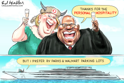 CLARENCE THOMAS PERSONAL HOSPITALITY by Ed Wexler