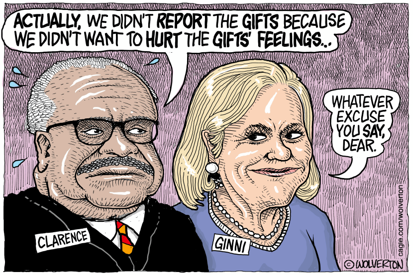 Clarence Thomas Excuses