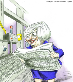 SOMEDAY, EVENTUALLY, YOUR NAME WILL BE ON MONEY by Taylor Jones