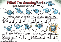 EARTH DAY by Joe Heller