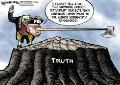 FOX NEWS SETTLEMENT by Kevin Siers