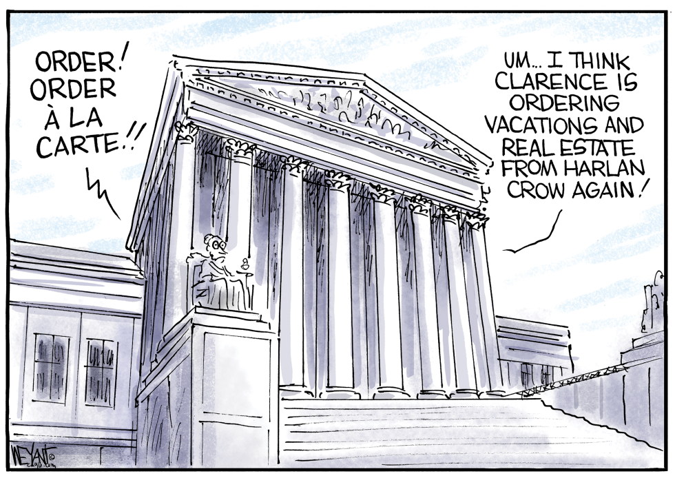 Clarence Thomas Orders In The Court