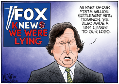 FOX KNEW by Christopher Weyant