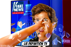 FOX NEWS FAKE NEWS by Bart van Leeuwen