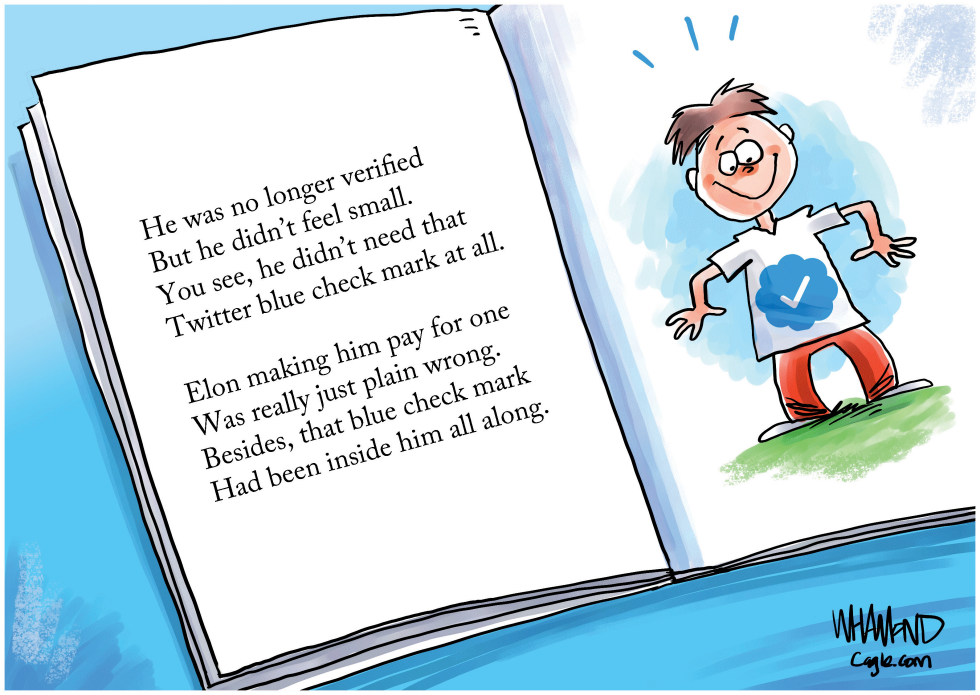 The Tale of the Twitter Blue Check Mark