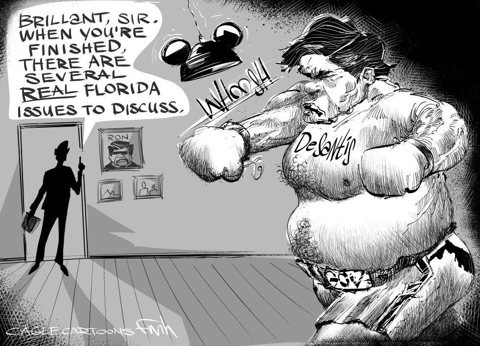 shadow boxing