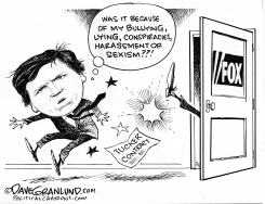 TUCKER OUT AT FOX by Dave Granlund