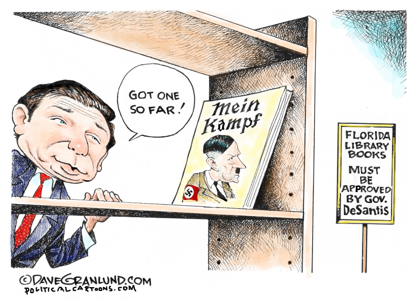 Desantis vetting books