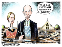  MIDWEST SPRING FLOODING by Dave Granlund
