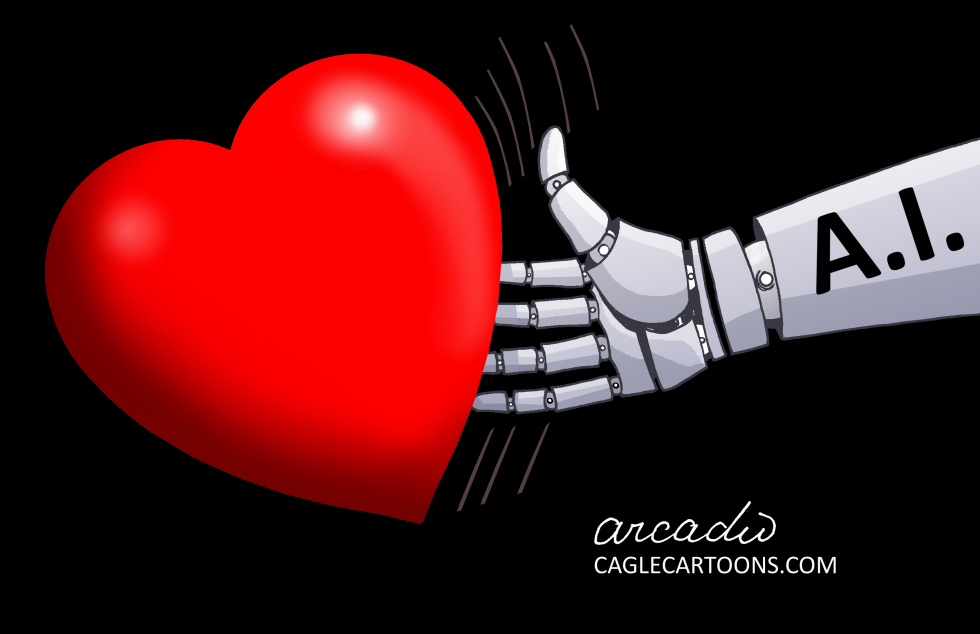 Virtual love.