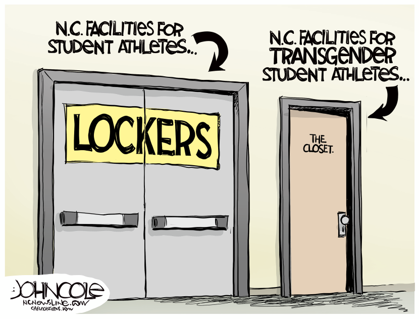NORTH CAROLINA Transgender athletic facilities