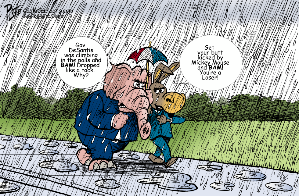 Gov. DeSantis on a roll and then...