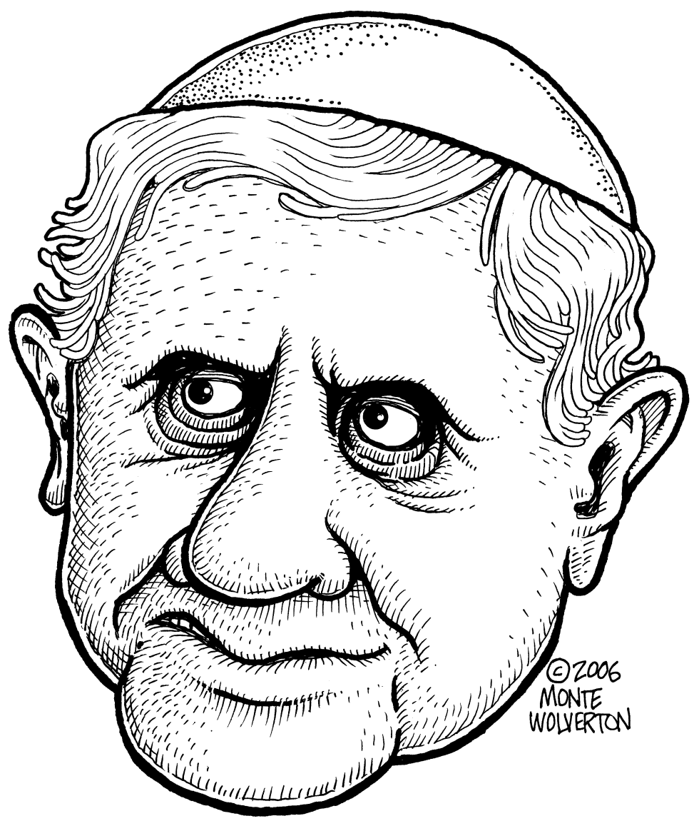  PAPA BENEDICTO XVI by Wolverton