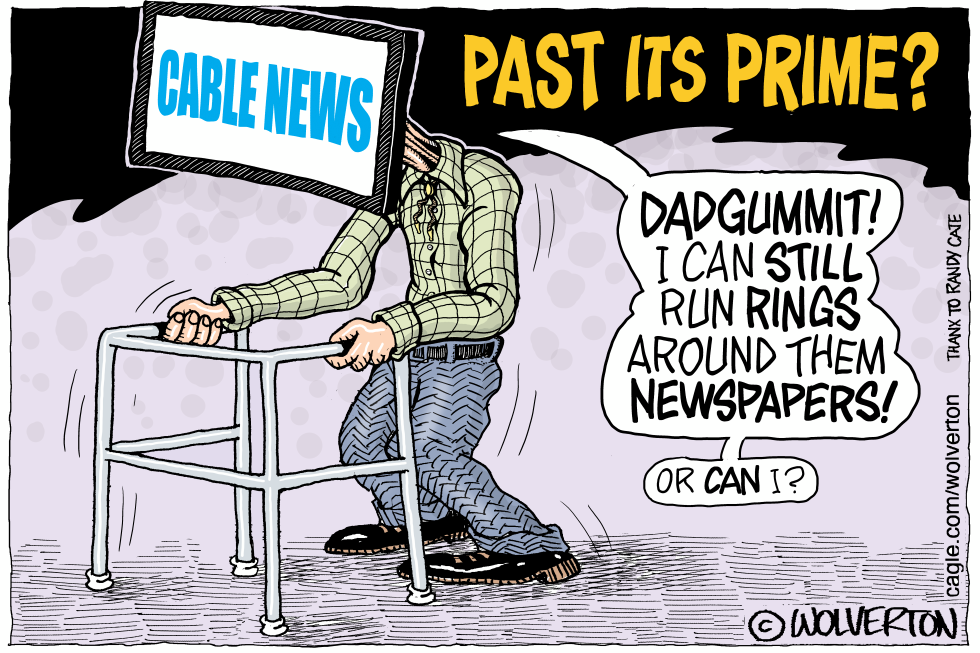 Cable News Past Its Prime