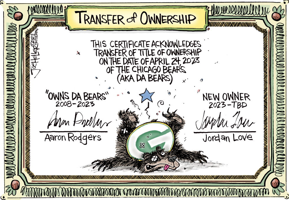 Aaron Rodgers Leaves