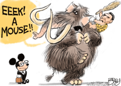 DESANTIS VS. MOUSE by Pat Bagley