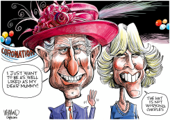 KING CHARLES CORONATION by Dave Whamond