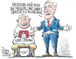 HOLDING US HOSTAGE by John Darkow