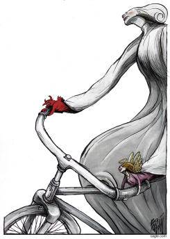 THE COURSE OF LIFE by Angel Boligan