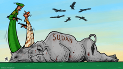 DEADLY RHINO HORNS by Emad Hajjaj