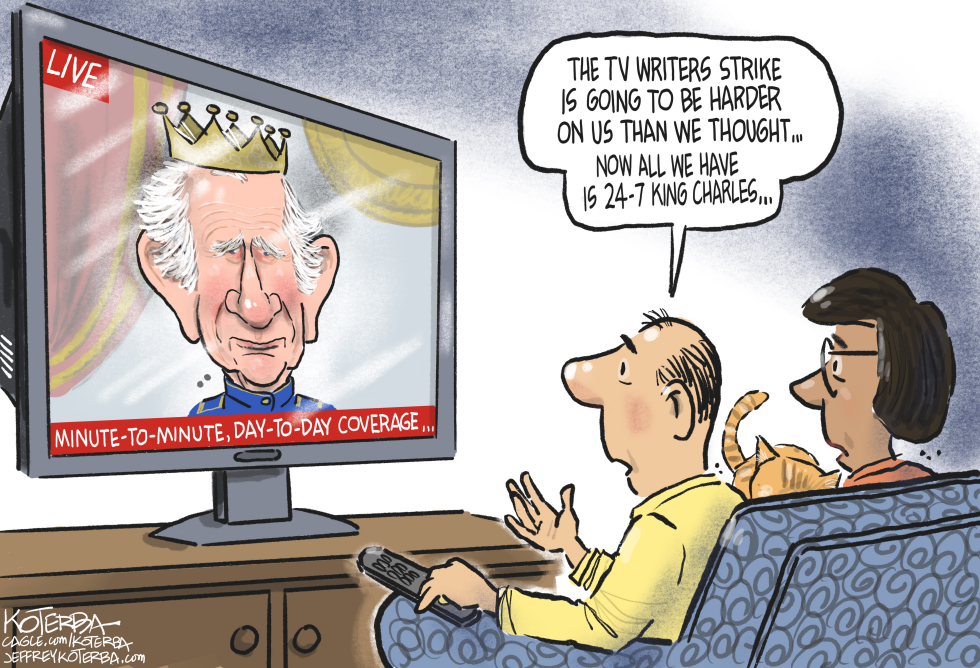 Writers Strike and the King