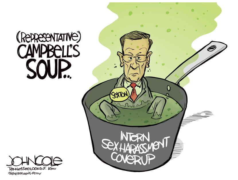 TENNESSEE Sexton 'in the soup'