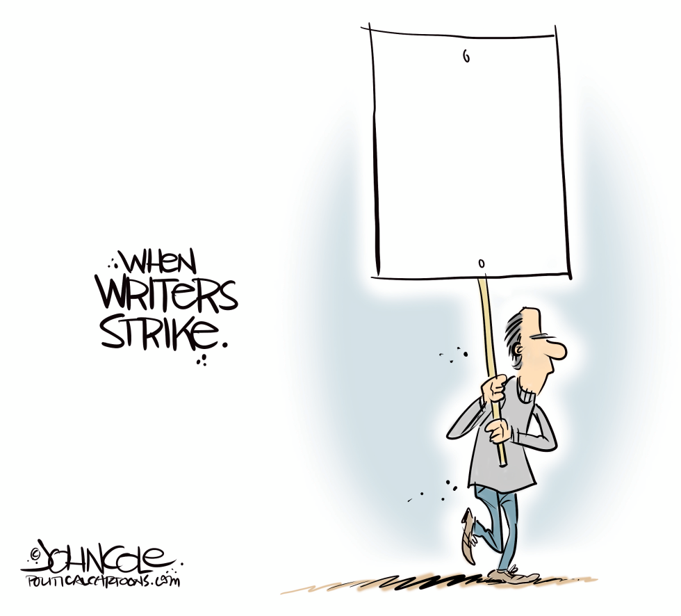 When writers strike