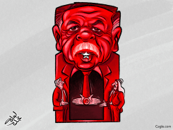 RECEP TAYYIP ERDOGAN by Osama Hajjaj