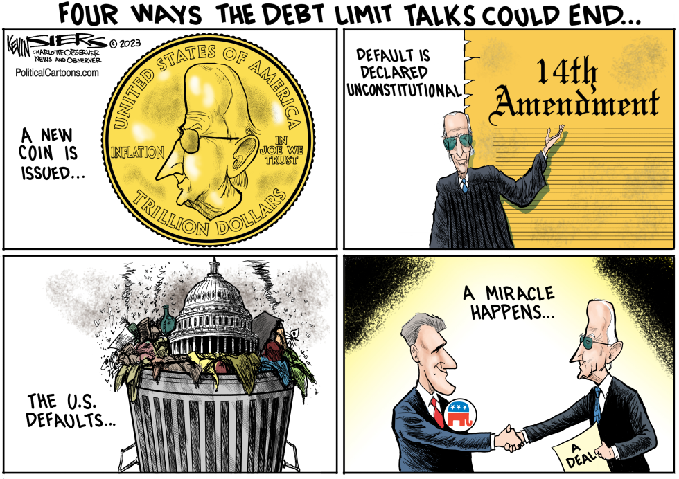 HOW THE DEBT LIMIT TALKS END by Kevin Siers
