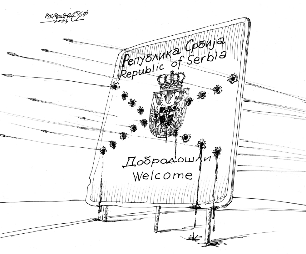 rampage in serbia