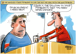 THE GUN PROBLEM by Dave Whamond