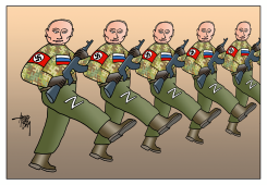 PUTIN PARADE by Arend van Dam