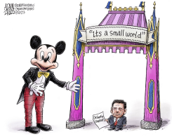 DESANTIS LAWSUIT by Adam Zyglis