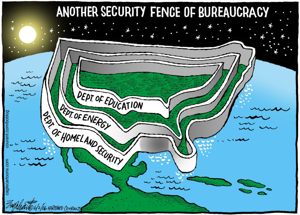  BUREAUCRACIES MUST DIE by Bob Englehart