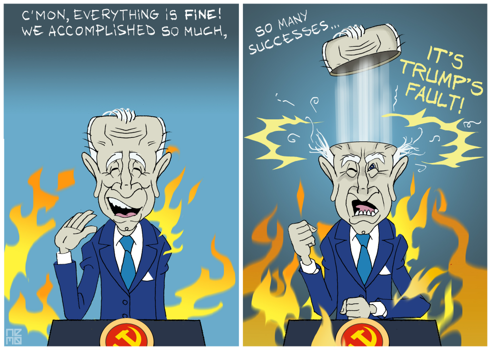 Joe's Successes Are Trump's Fault
