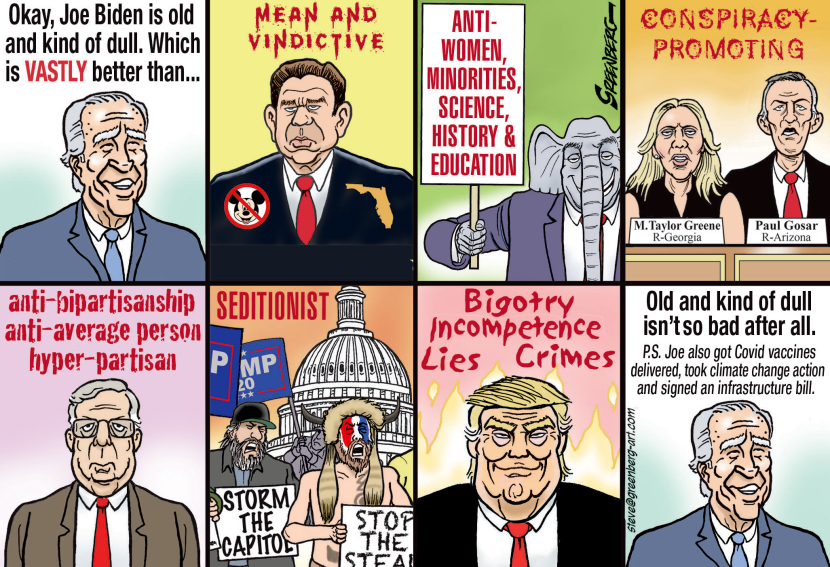 Biden Old and Dull