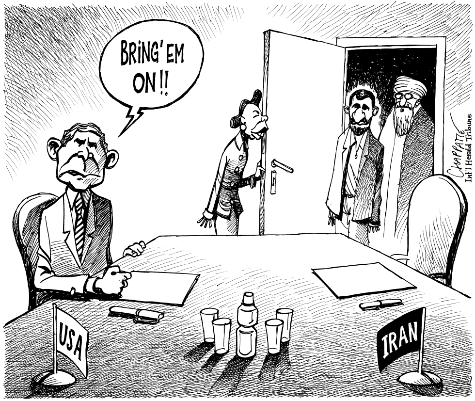 U.S. READY TO TALK TO IRAN