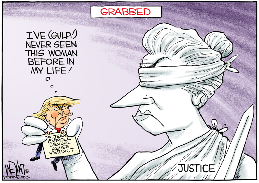 Trump Gets Grabbed