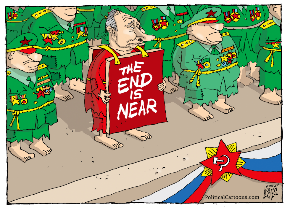 THE RUSSIAN PARADE IS OVER
