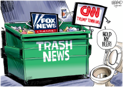 TRASH NEWS by Dave Whamond