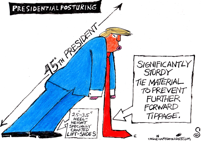 PRESIDENTIAL POSTURING