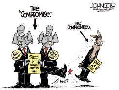 NORTH CAROLINA 'COMPROMISE' ABORTION BAN by John Cole