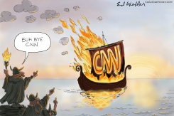CNN TOWN HALL VIKING FUNERAL by Ed Wexler